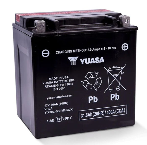 Yuasa YIX30L-BS-PW High-Performance AGM Battery