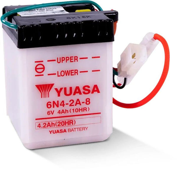 Yuasa 6N4-2A-8 Conventional 6V Battery