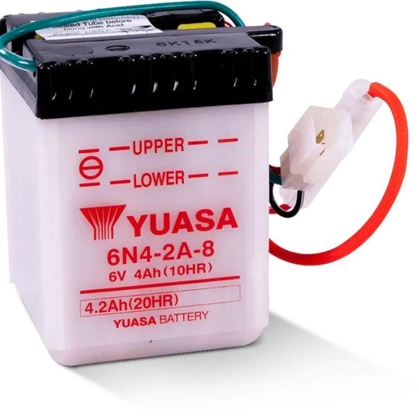 Yuasa 6N4-2A-8 Conventional 6V Battery