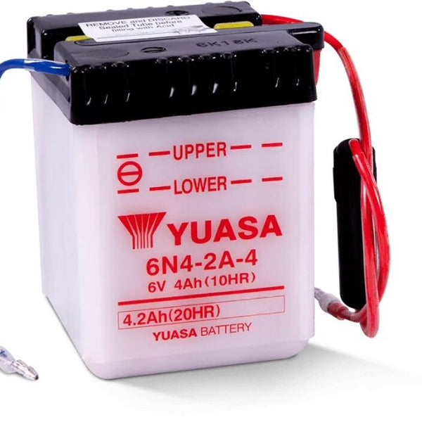 Yuasa 6N4-2A-4 Conventional 6V Battery