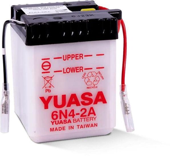 Yuasa 6N4-2A Conventional 6V Battery