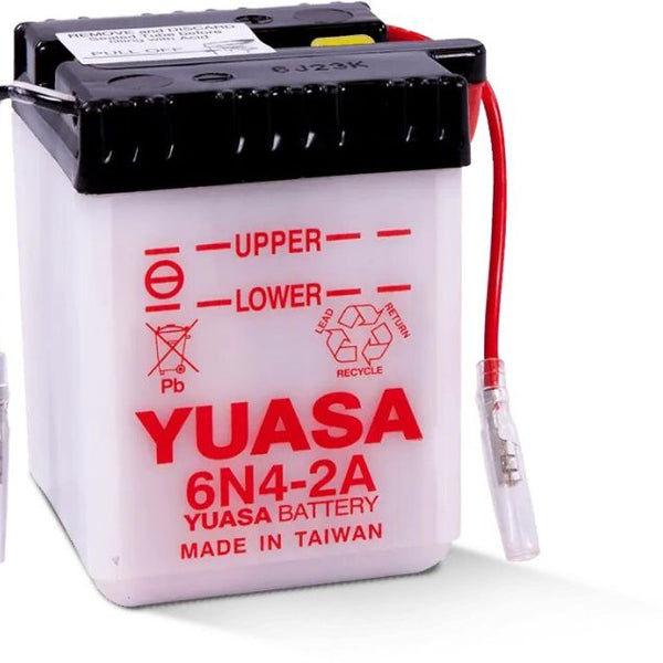Yuasa 6N4-2A Conventional 6V Battery