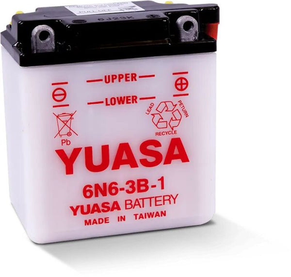 Yuasa 6N6-3B-1 Conventional 6V Battery