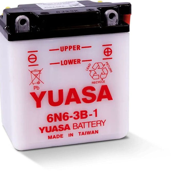 Yuasa 6N6-3B-1 Conventional 6V Battery