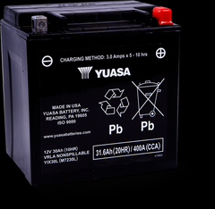 Yuasa YIX30L-PW Factory Activated AGM Battery