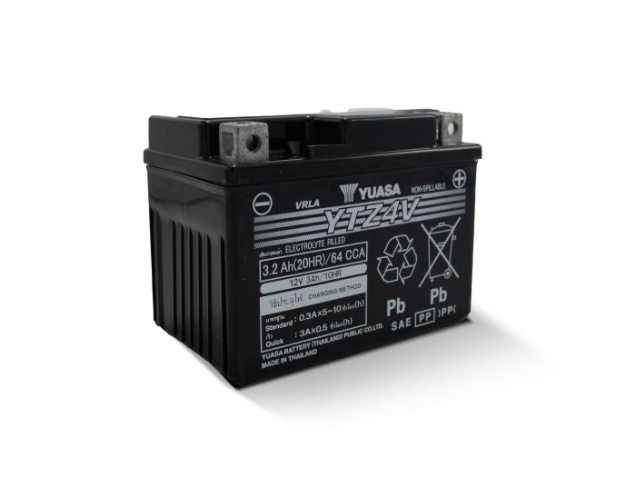 Yuasa YTZ4V Factory Activated — MF AGM Battery
