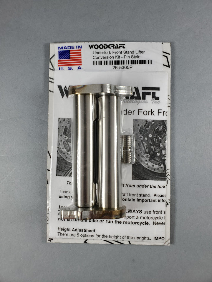 Woodcraft Underfork Front Stand Lifter Conversion Kit - Pin Style