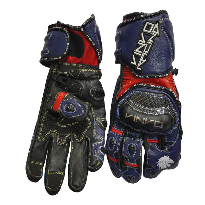 Custom Leather Race Gloves