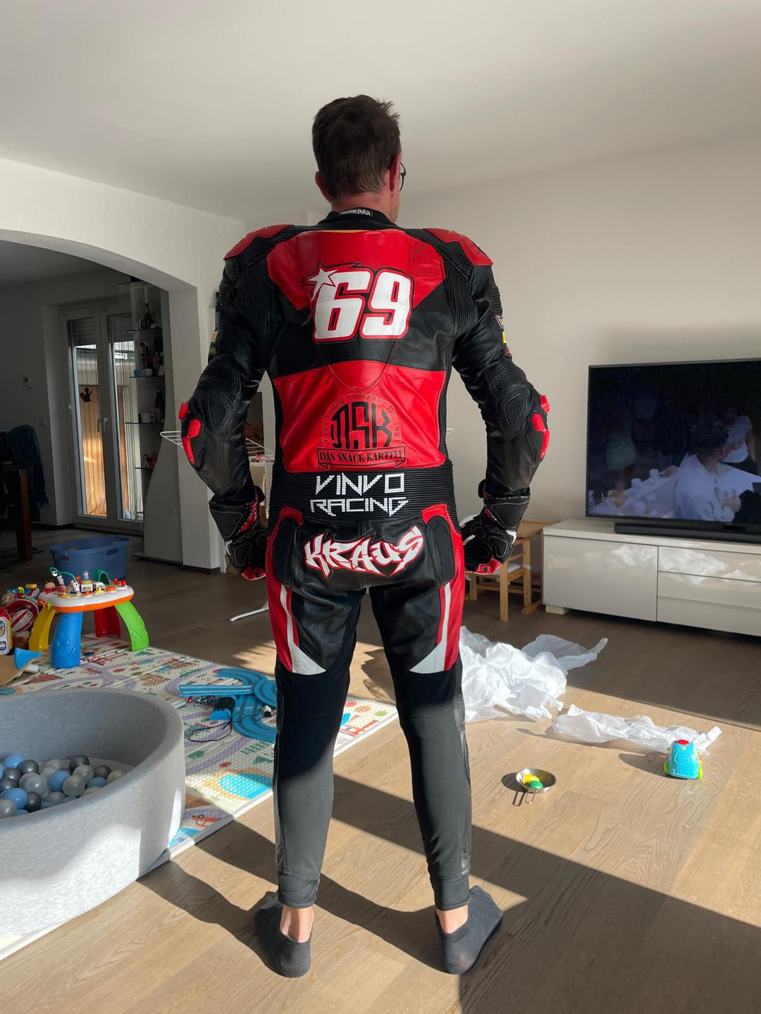 Custom Stingray Race Suit