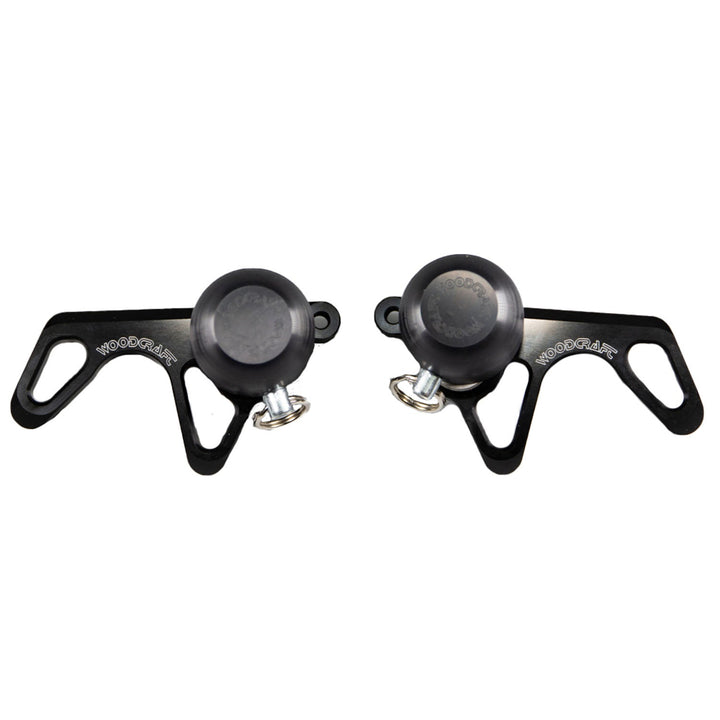 Woodcraft Superbike Lifters w/8mm Slider Pucks - 2018-23 Kawasaki Ninja400, 2019-23 Z400, Ninja500