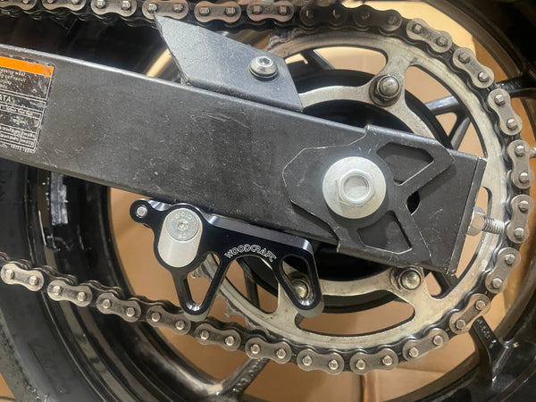 Woodcraft Superbike Lifters w/8mm Slider Pucks - 2018-23 Kawasaki Ninja400, 2019-23 Z400, Ninja500
