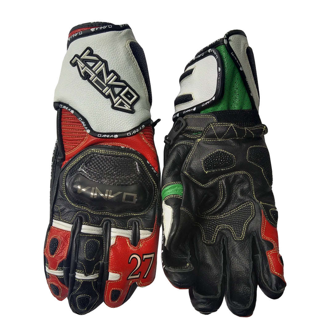 Custom Leather &amp; Stingray Race Gloves