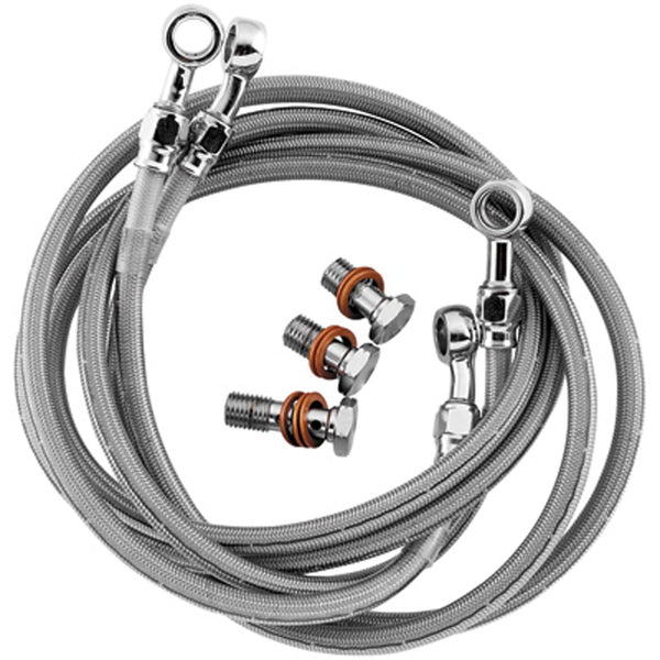 Goodridge Dual Front Brake Line Kit - Kawasaki (Cruiser Econoline)