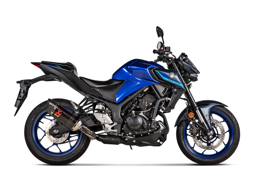 Akrapovic Homologated Slip-On Exhaust Yamaha MT-03 / R3 2022-2026