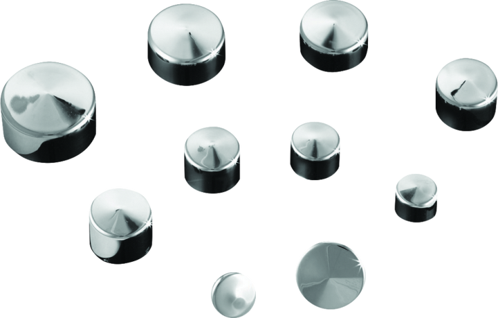 Kuryakyn Kool Kaps Gloss Black 1/4inch Allen Head