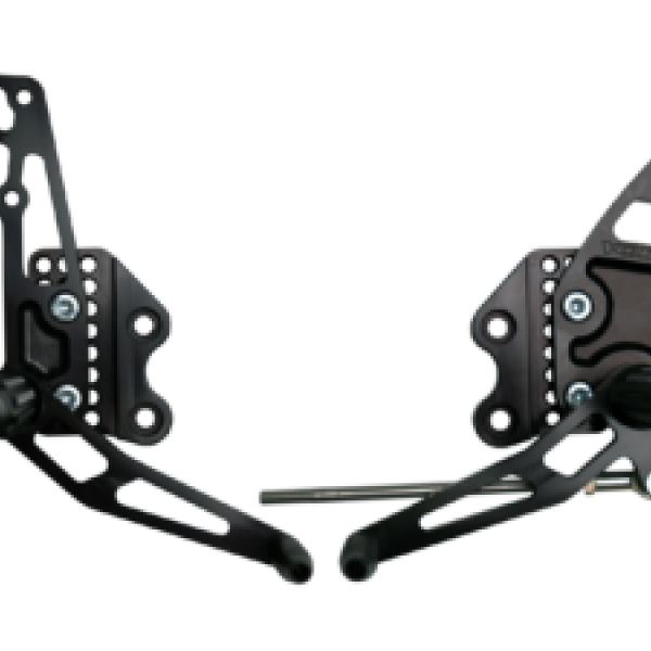 Vortex Rearsets Replacement Rear Set — Black (RS510K)
