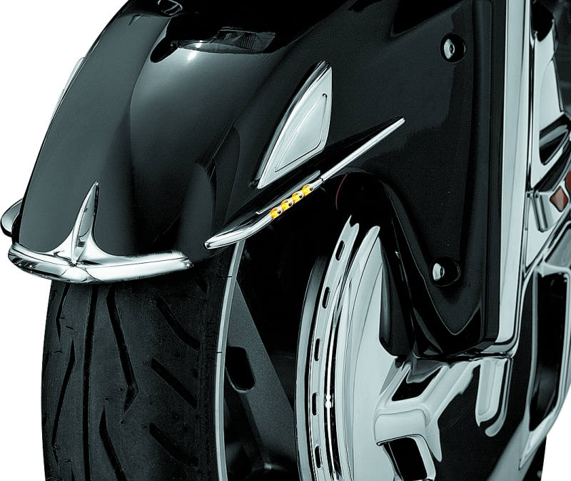 Kuryakyn Front Fender Tip 01-17 Honda GL1800 Chrome