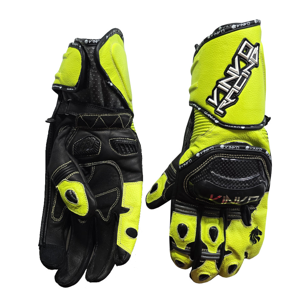 Custom Leather Race Gloves