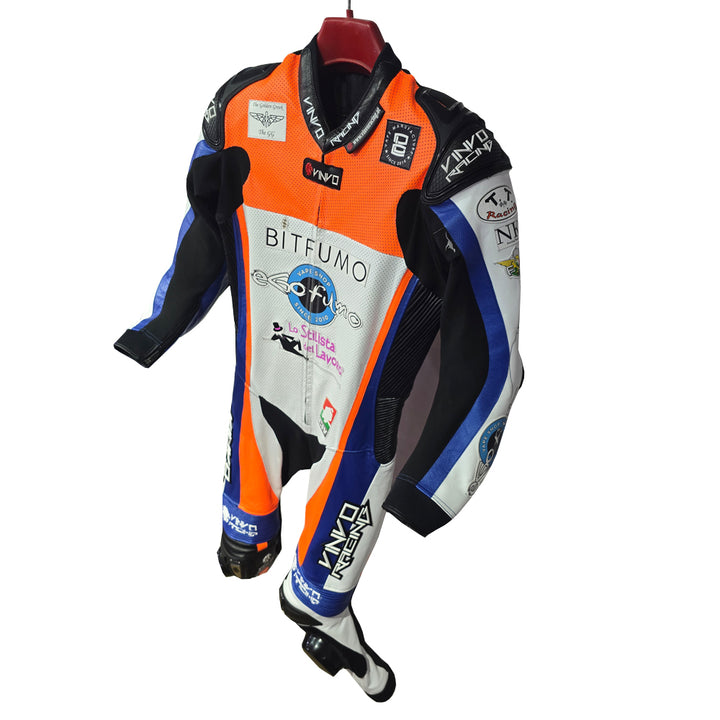 Custom Kangaroo Leather Race Suit