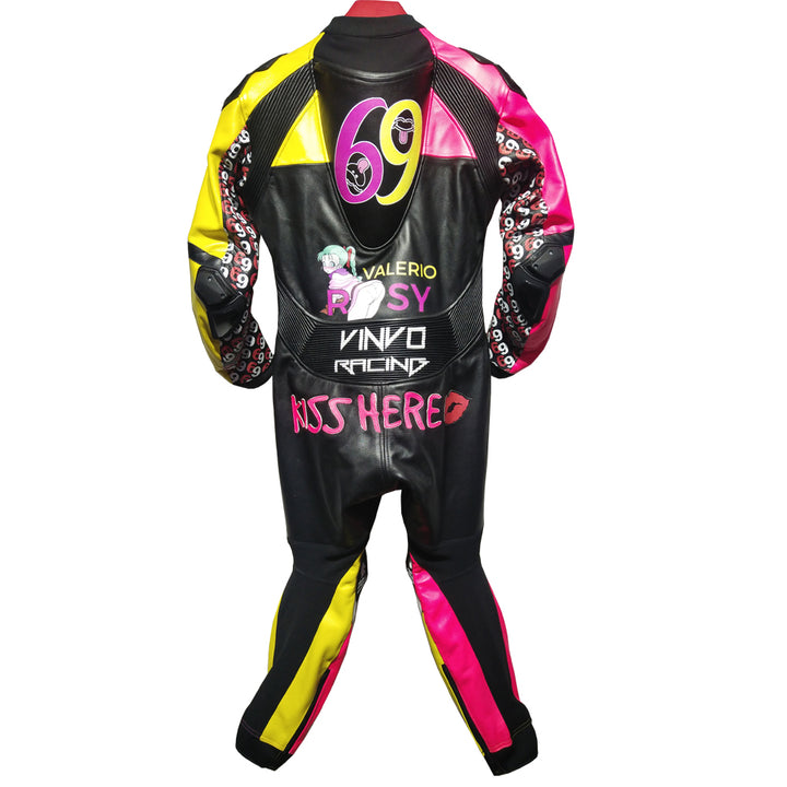 Custom Cowhide Leather Race Suit