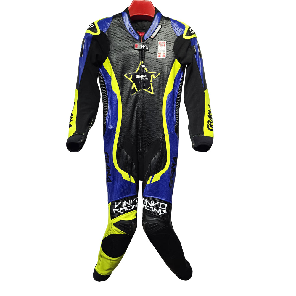Custom Kangaroo Leather Race Suit