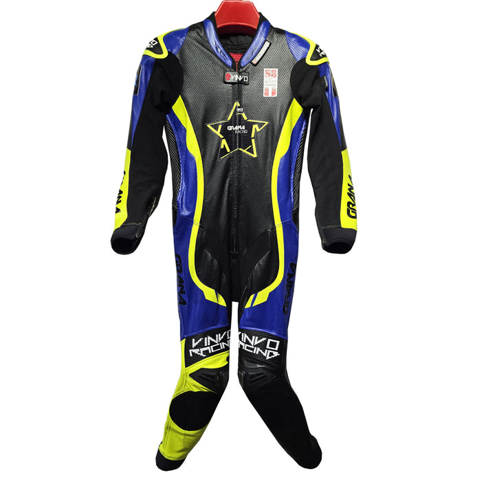 Custom Kangaroo Leather Race Suit