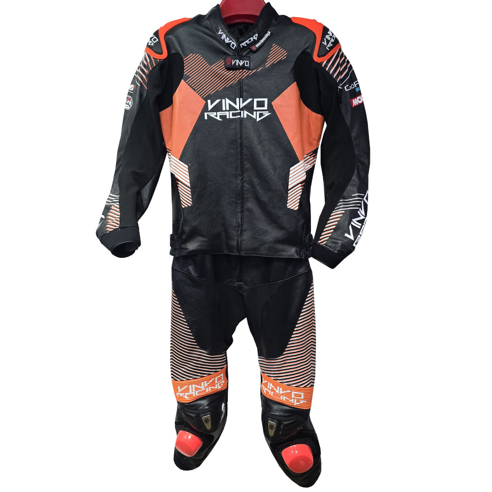 Custom Kangaroo Leather Race Suit