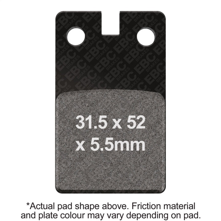 EBC 86-87 Beta 125 TR32/33 Front Left FA-SFA-X Brake Pads — FA99X