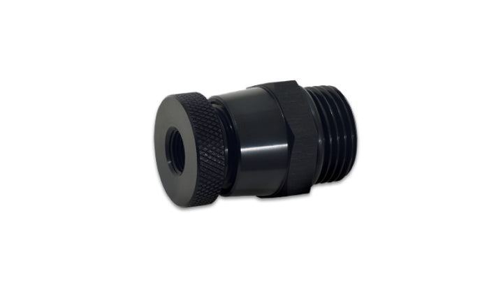 Vibrant Aluminum Drain Valve - -6 ORB to 1/8" NPT
