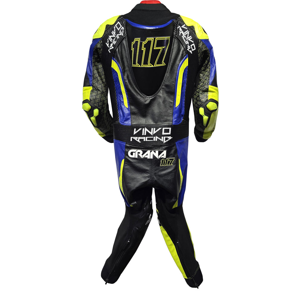 Custom Kangaroo Leather Race Suit
