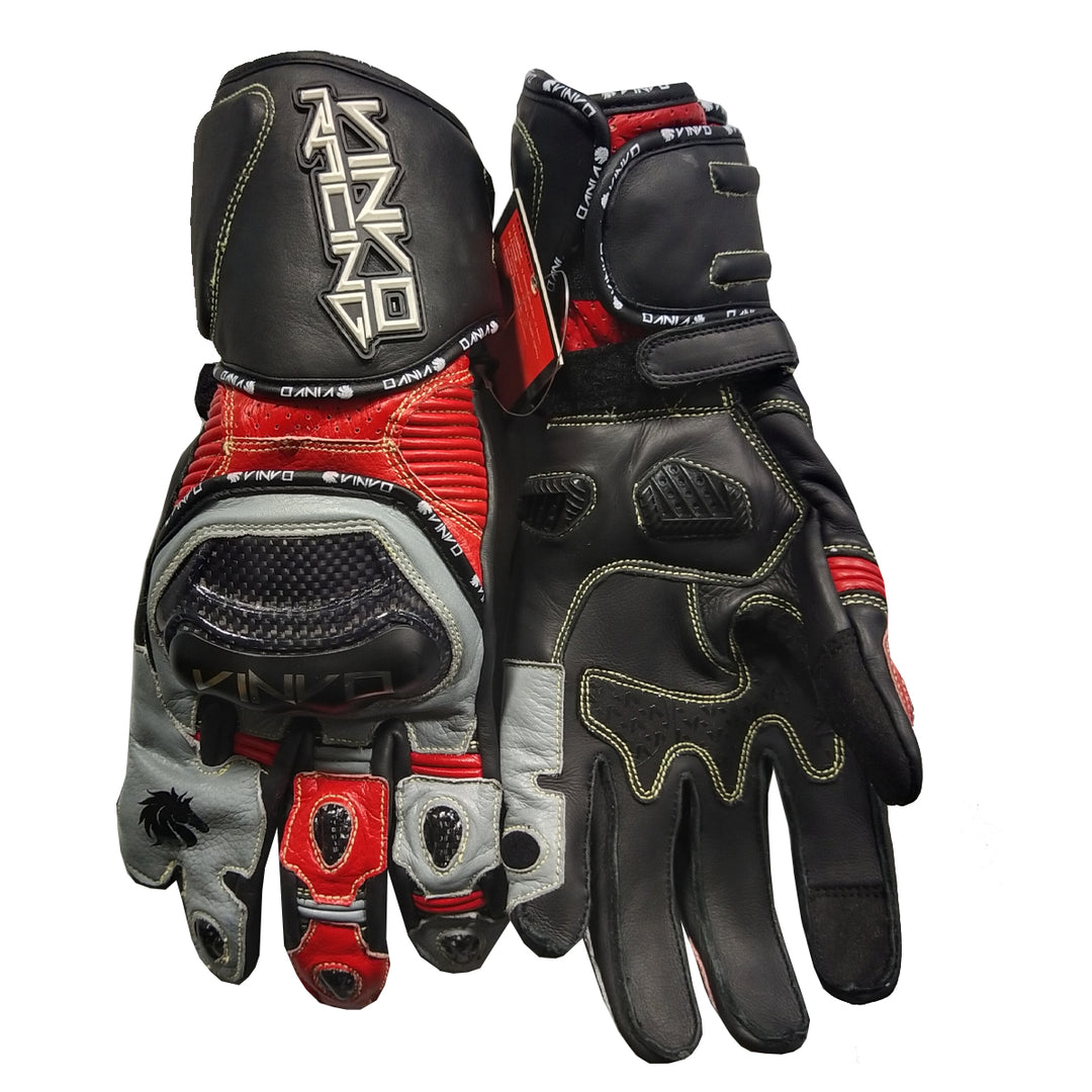 Custom Leather Race Gloves