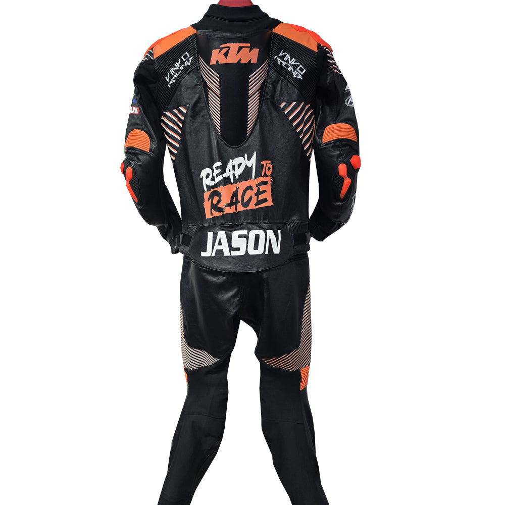 Custom Kangaroo Leather Race Suit