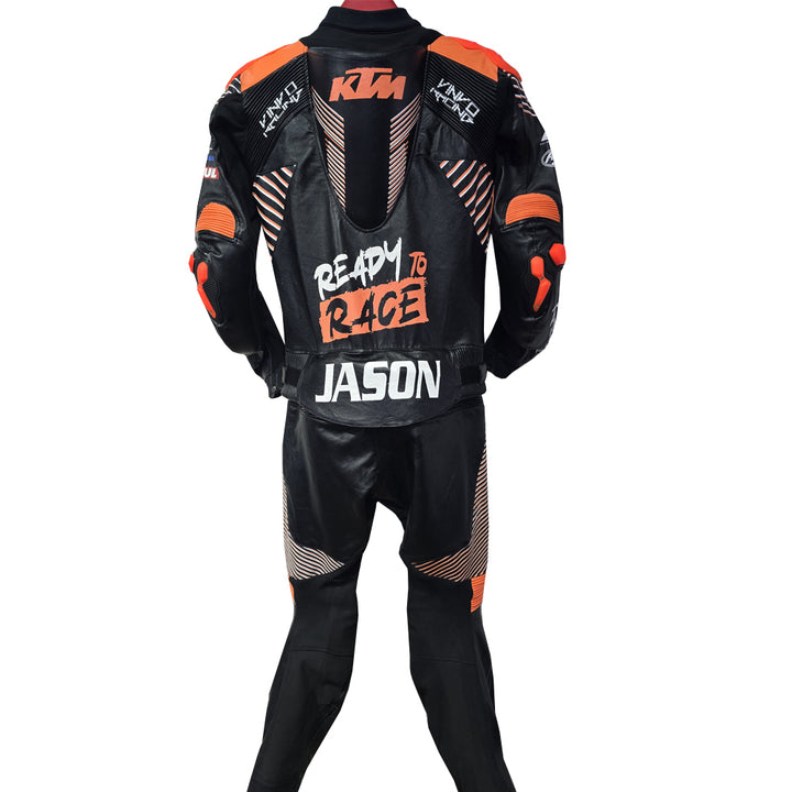Custom Kangaroo Leather Race Suit