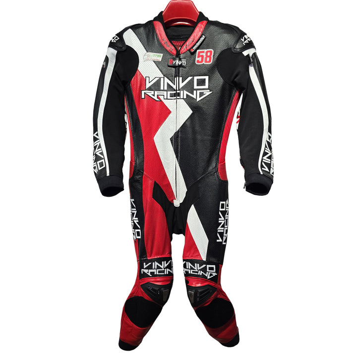 Custom Kangaroo Leather Race Suit