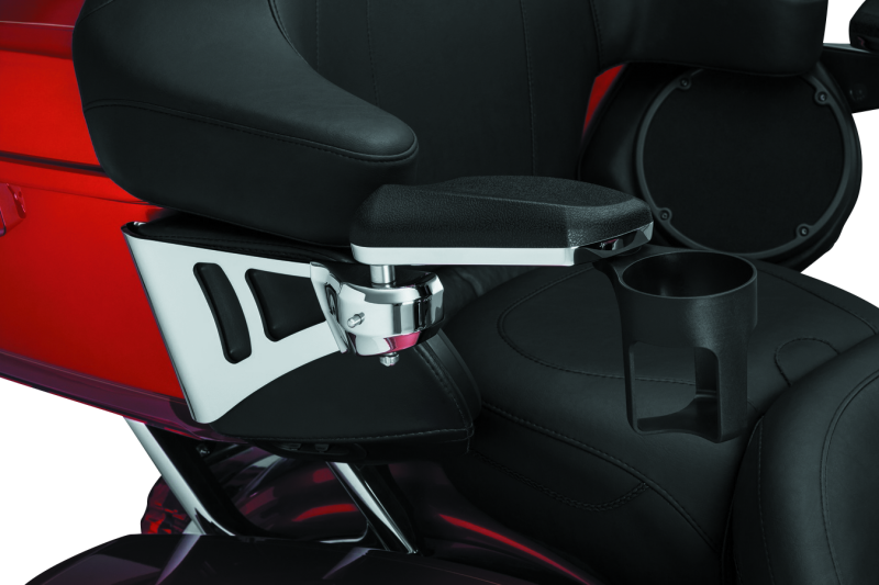 Kuryakyn Passenger Armrests 14-Up Touring and Tri Glide Chrome