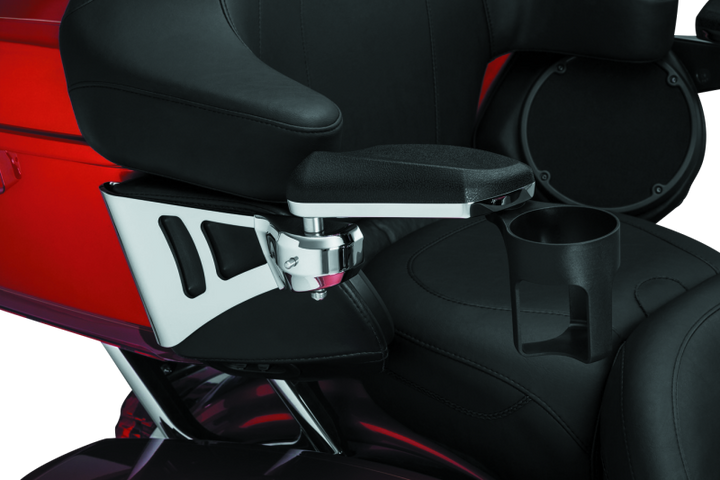 Kuryakyn Passenger Armrests 14-Up Touring and Tri Glide Chrome
