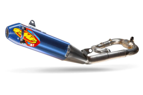 FMF Factory 4.1 — RCT Titanium Anodized Full System 4-Stroke — Yamaha YZ450F