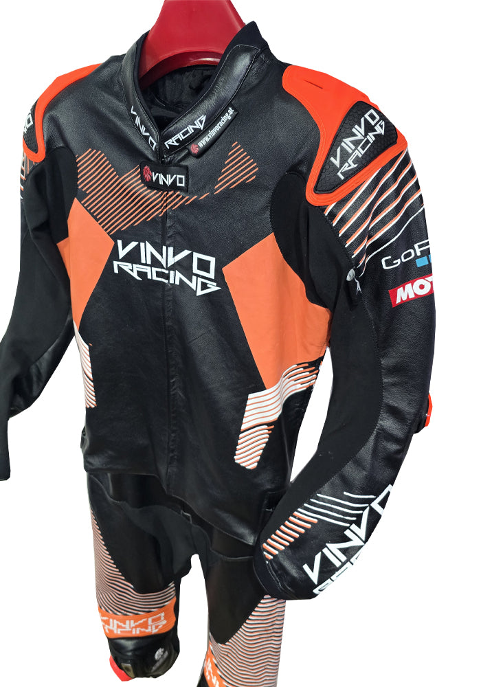 Custom Kangaroo Leather Race Suit