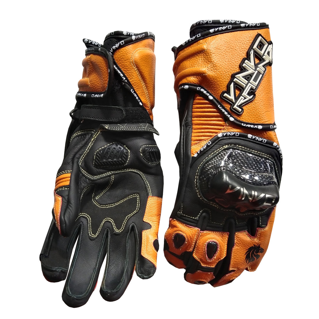 Custom Leather Race Gloves