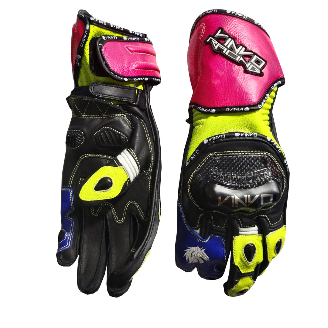 Custom Leather Race Gloves