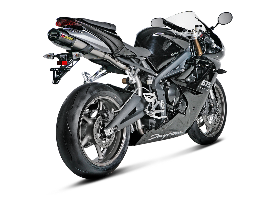 Akrapovic Slip-On Exhaust Triumph Daytona 675 / 675R 2006-2012