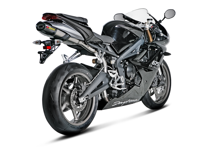 Akrapovic Slip-On Exhaust Triumph Daytona 675 / 675R 2006-2012
