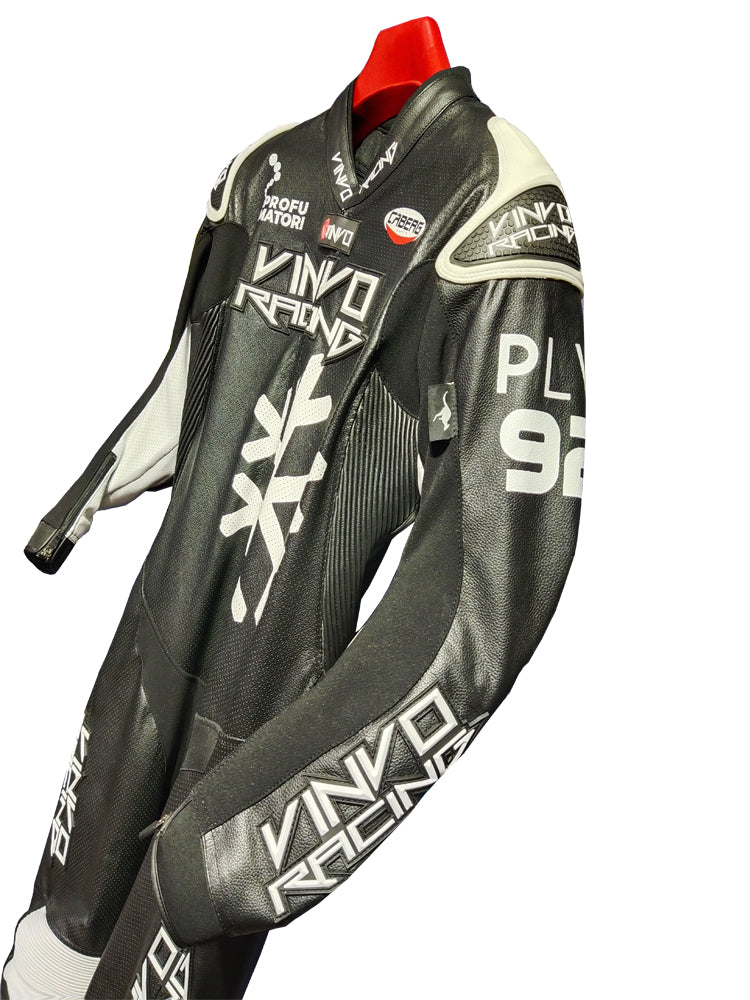 Custom Kangaroo Leather Race Suit
