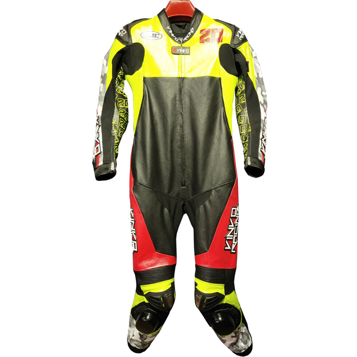 Custom Kangaroo Leather Race Suit