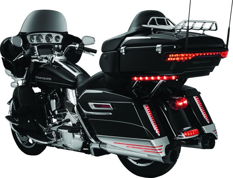 Kuryakyn Tri-Line Gauge Trims 14-Up Touring Models