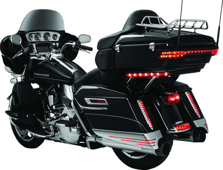 Kuryakyn Tri-Line Gauge Trims 14-Up Touring Models