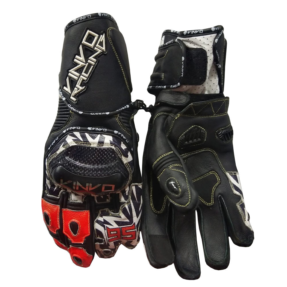 Custom Leather Race Gloves
