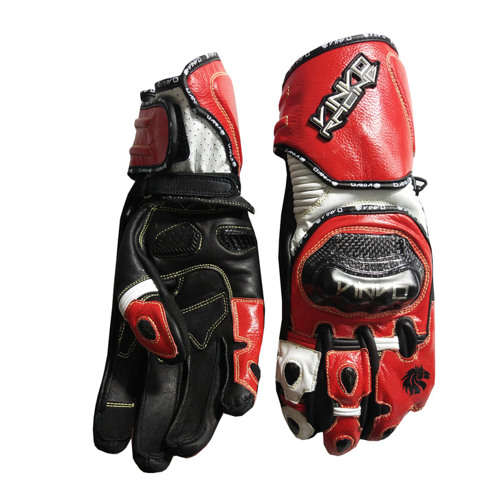 Custom Leather Race Gloves