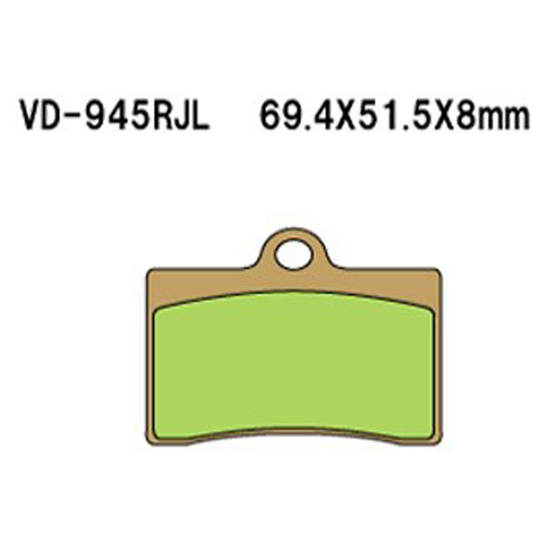 Vesrah RJL Race Sintered Brake Pads — VD-945RJL