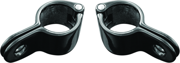 Kuryakyn Magnum Quick Clamp 1-1/4in Gloss Black